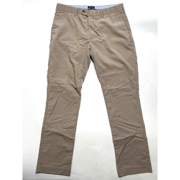 Peter Millar Pants Mens Size 36x32 Corduroy Golf Pants Tan Straight Leg - Picture 1 of 11